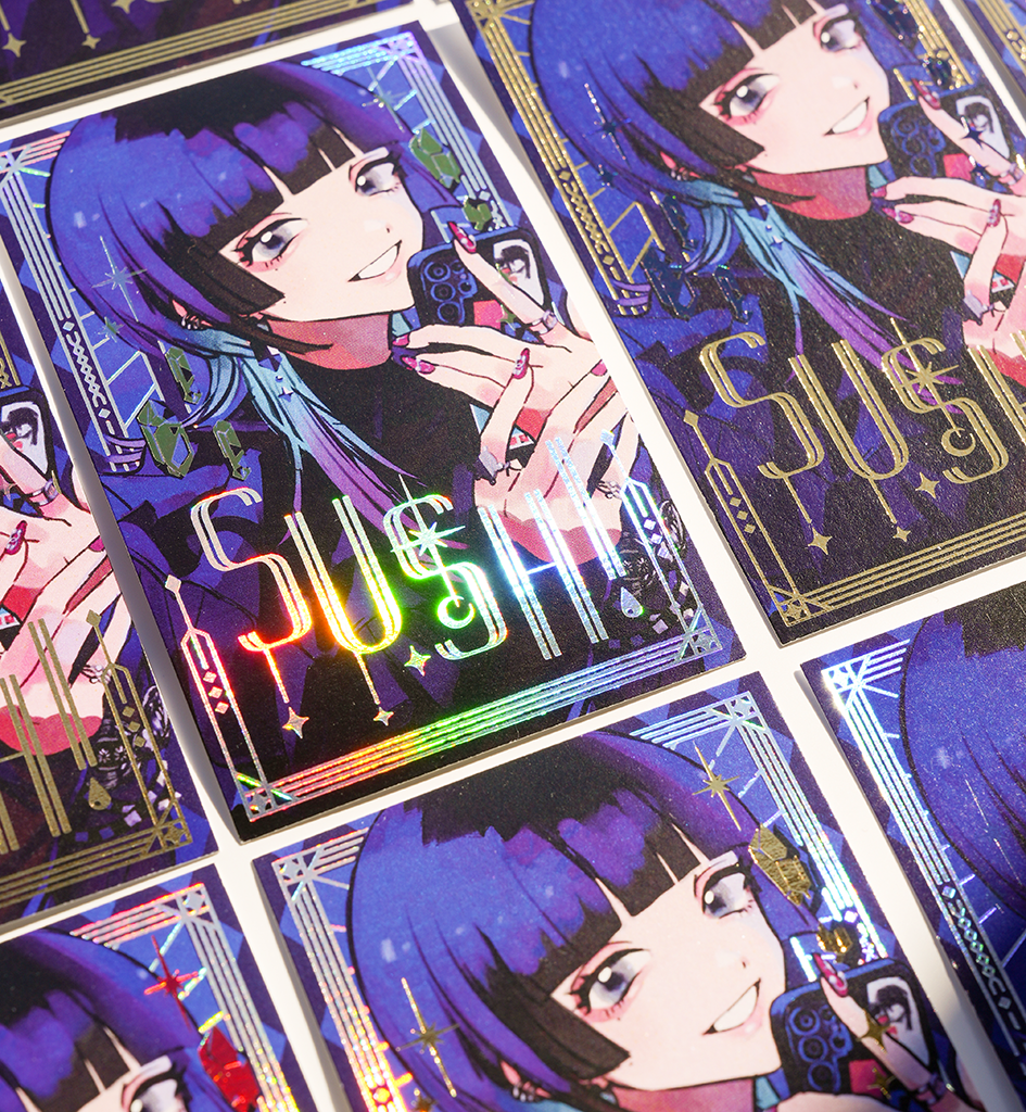 推し活カードを格上げする“箔押し”の魅力