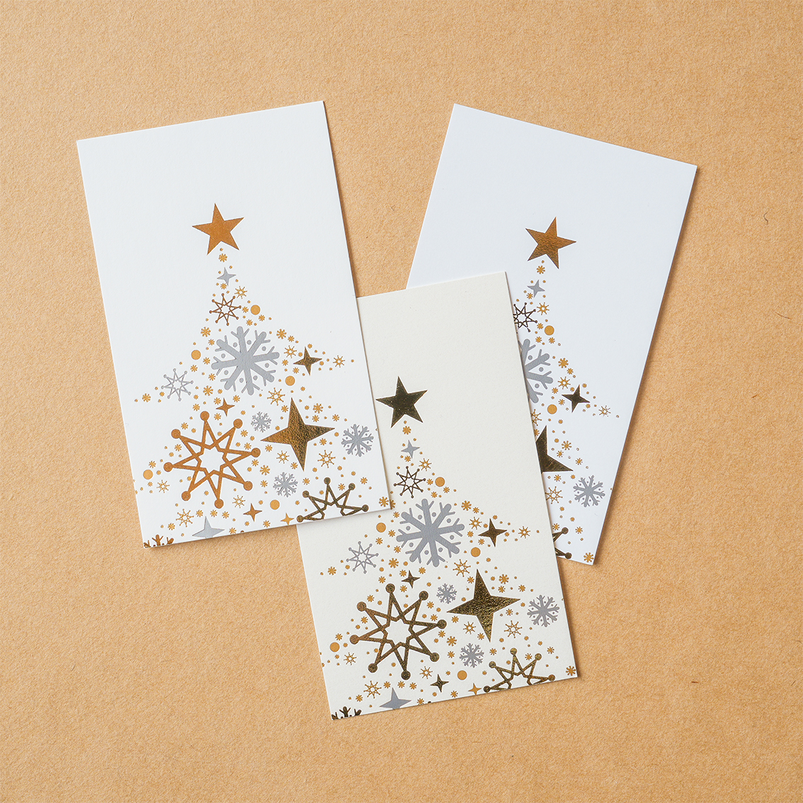 クリスマスカード3枚セット（ミニ）