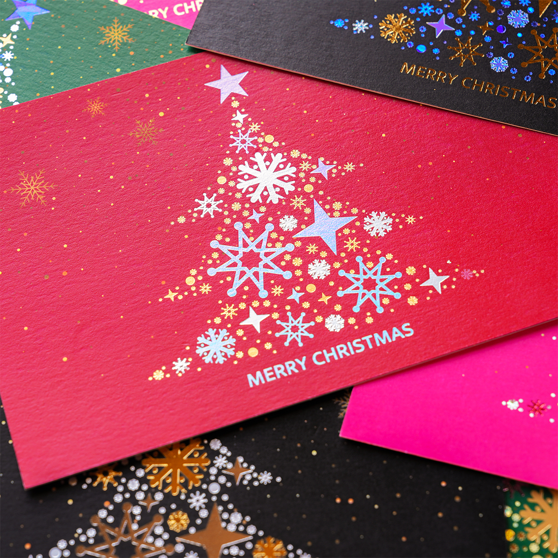 クリスマスカード3枚セット